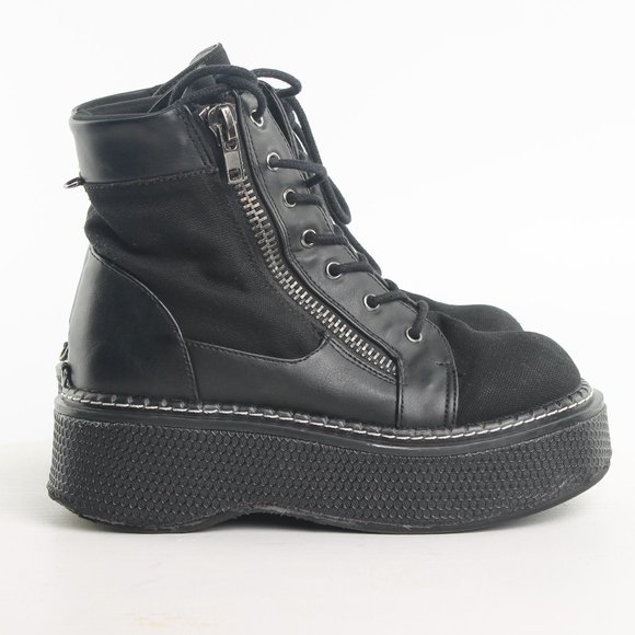 Demonia Shoes - Demonia Emily 114 Dolls Kill Punk Goth Steampunk Women's Size 7